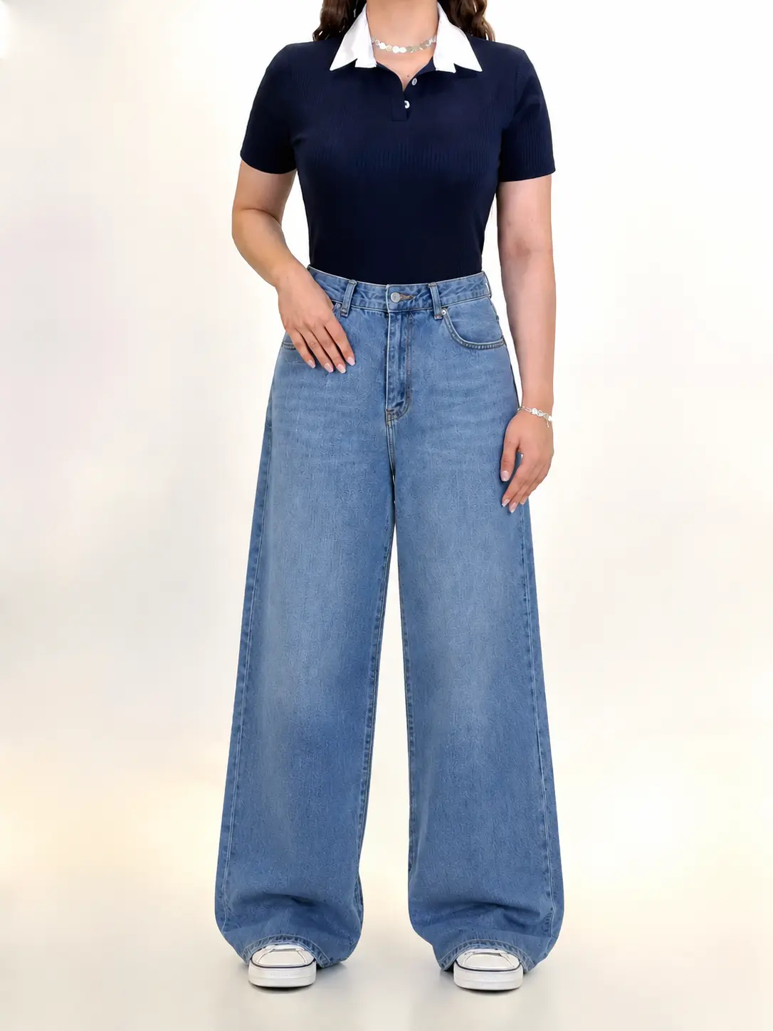 7295-شلوار بگ plus size